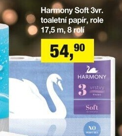 Toaletní papír 3vrstvý Harmony