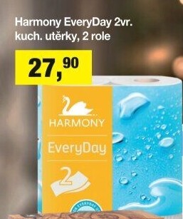 Utěrky kuchyňské 2vrstvé Every Day Harmony