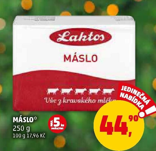 Laktos Máslo