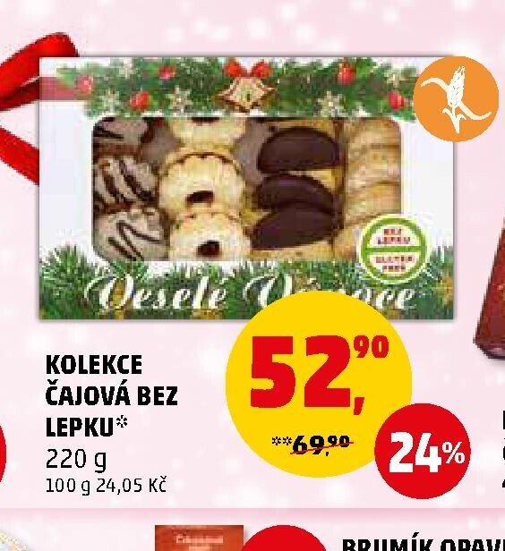 KOLEKCE ČAJOVÁ BEZ LEPKU