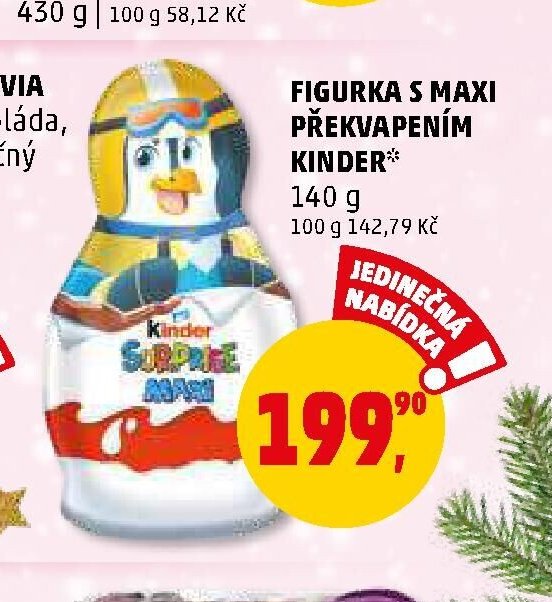 FIGURKA S MAXI PŘEKVAPENÍM KINDER