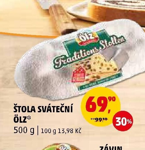 ŠTOLA SVÁTEČNÍ ÖLZ