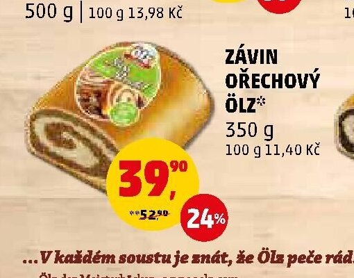 ZÁVIN OŘECHOVÝ ÖLZ