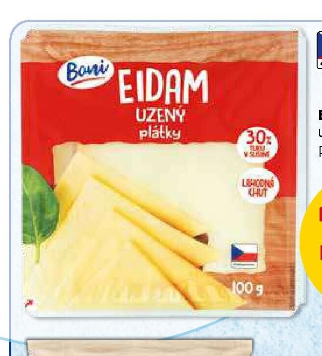 EIDAM BONI uzený plátky