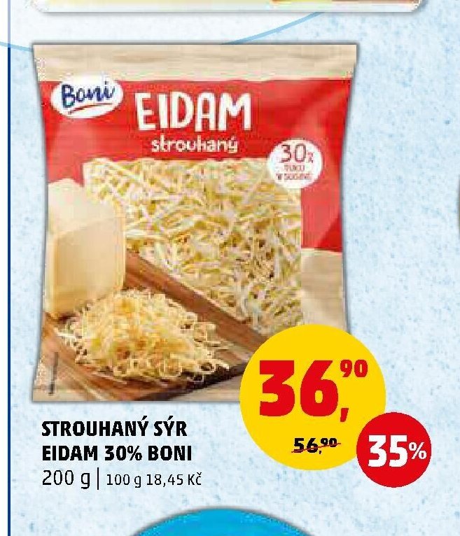 STROUHANÝ SÝR EIDAM 30% BONI