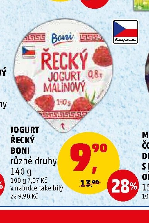 JOGURT ŘECKÝ BONI