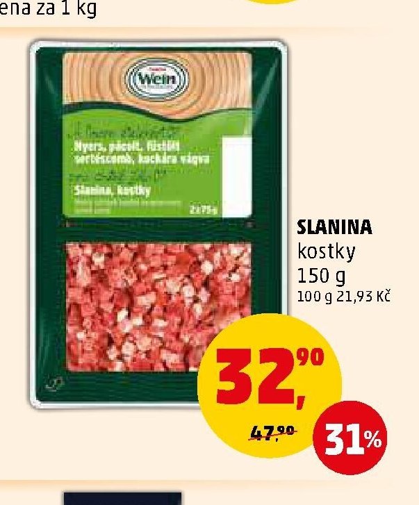 SLANINA kostky