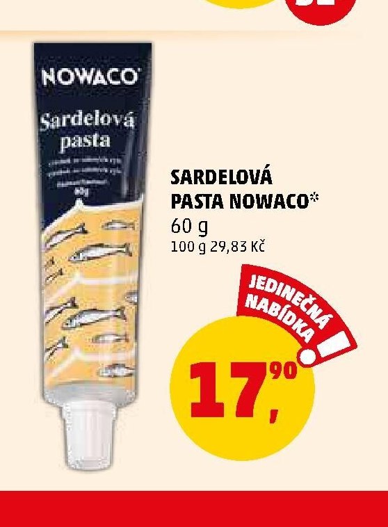 SARDELOVÁ PASTA NOWACO