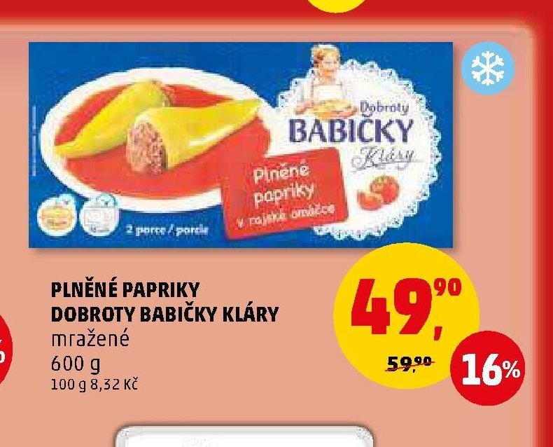 PLNĚNÉ PAPRIKY DOBROTY BABIČKY KLÁRY
