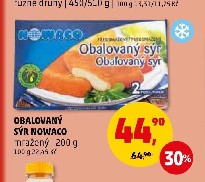 OBALOVANÝ SÝR NOWACO