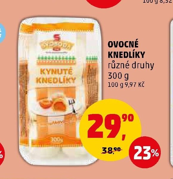 OVOCNÉ KNEDLÍKY
