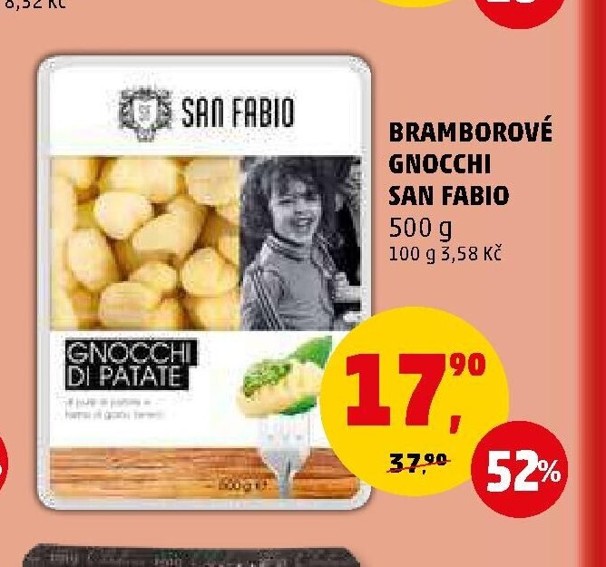 BRAMBOROVÉ GNOCCHI SAN FABIO