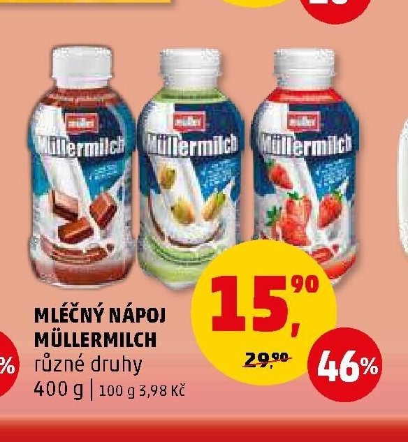MLÉČNÝ NÁPOJ MÜLLERMILCH
