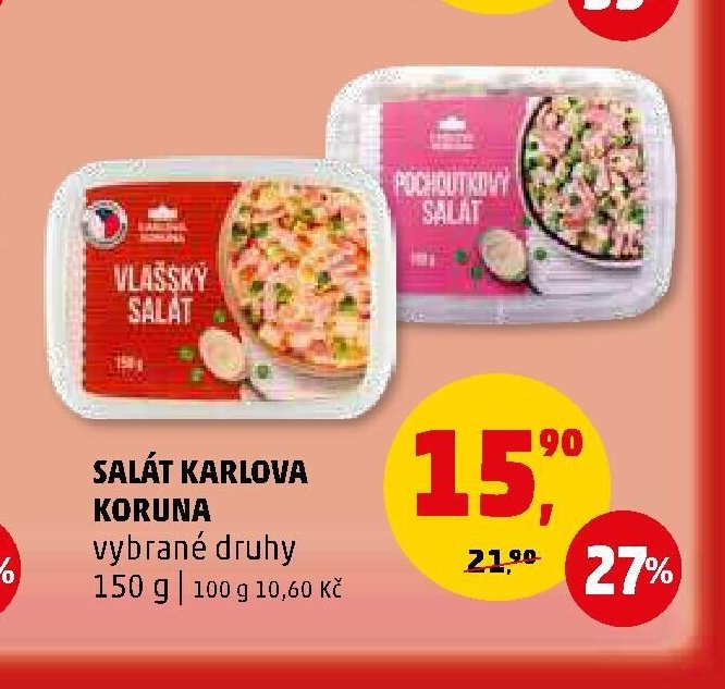 SALÁT KARLOVA KORUNA
