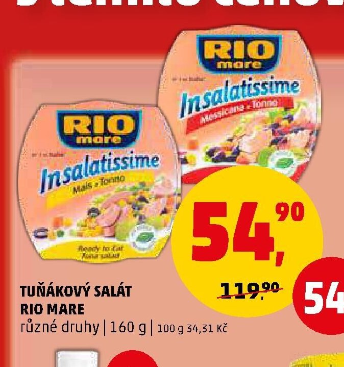 TUŇÁKOVÝ SALÁT RIO MARE