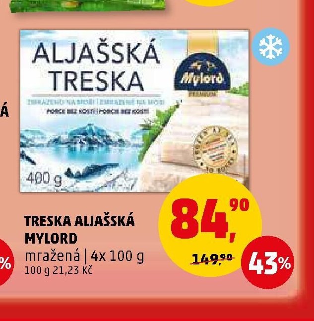 TRESKA ALJAŠSKÁ MYLORD