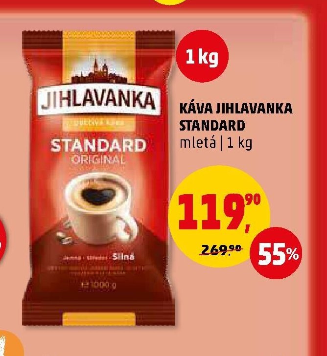 Káva Jihlavanka Standard
