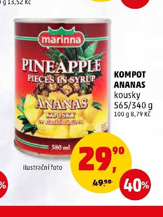 Kompot ananas