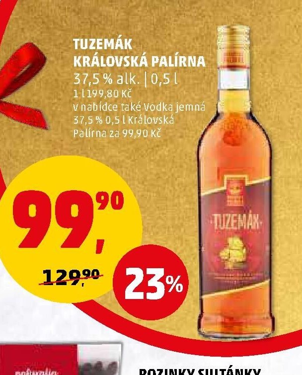 Tuzemák Královská palírna 0,5 l