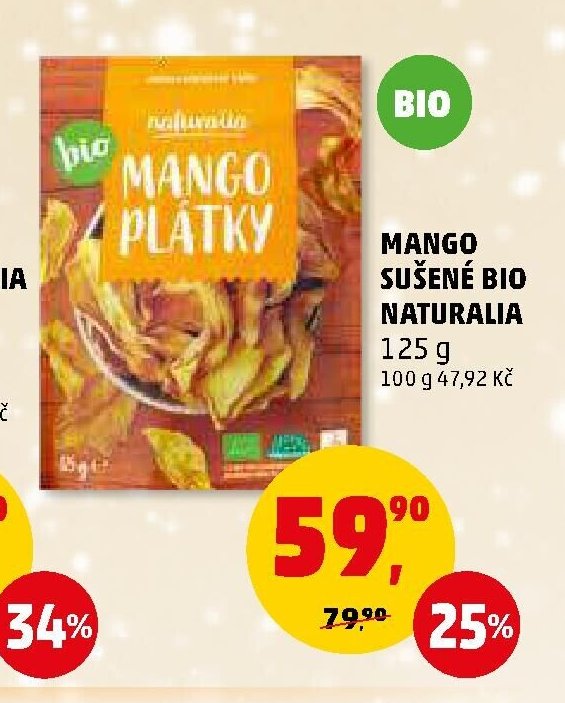 MANGO SUŠENÉ BIO NATURALIA
