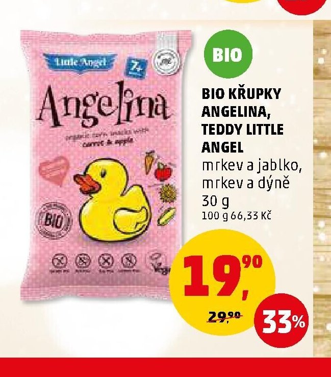 BIO KŘUPKY ANGELINA, TEDDY LITTLE ANGEL