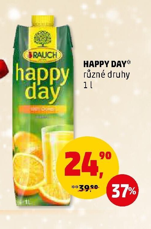 Happy Day různé druhy 1 l