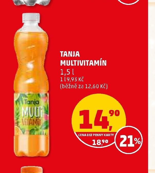 Tanja multivitamín 1,5 l