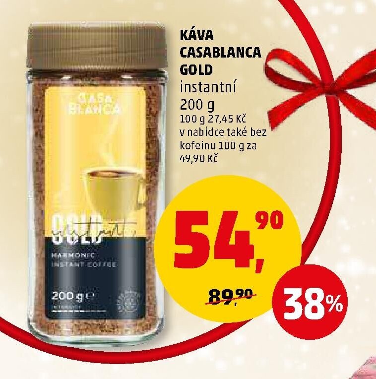 KÁVA CASABLANCA GOLD instantní