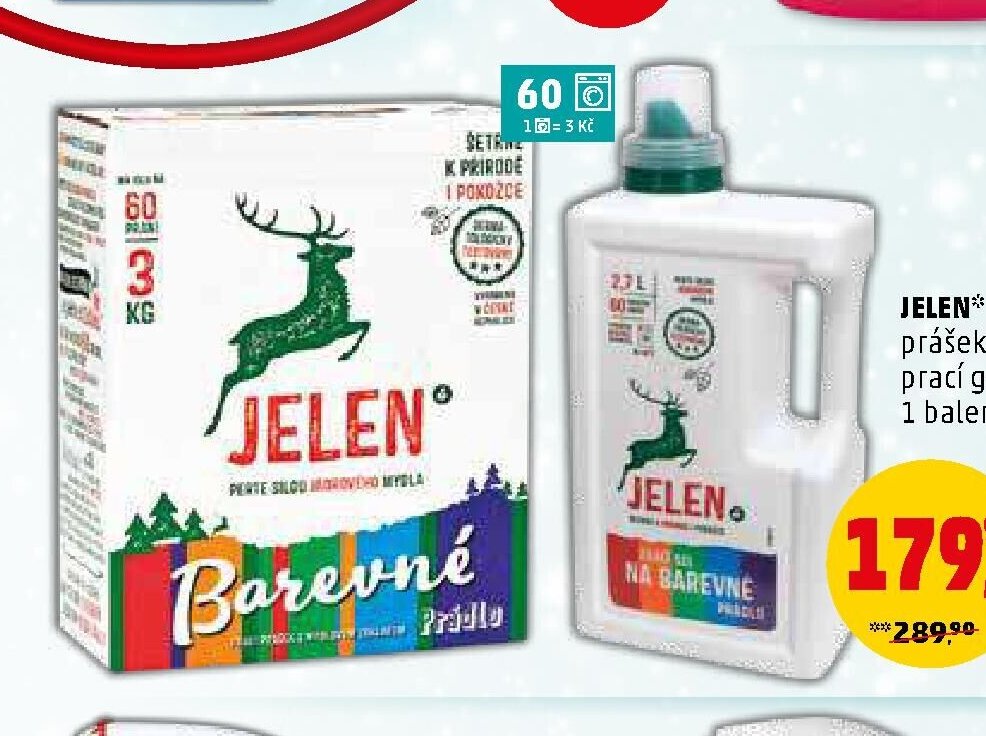 JELEN prášek 3 kg