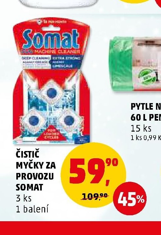 ČISTIČ MYČKY ZA PROVOZU SOMAT
