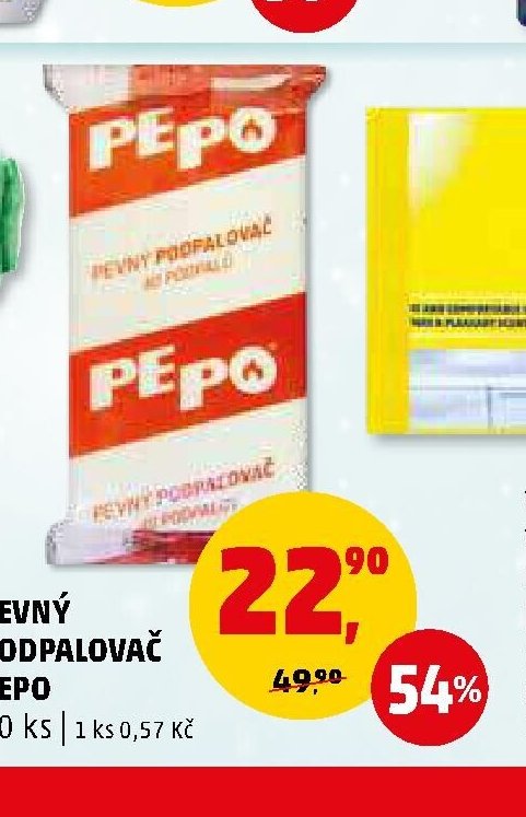 PEVNÝ PODPALOVAČ PEPO