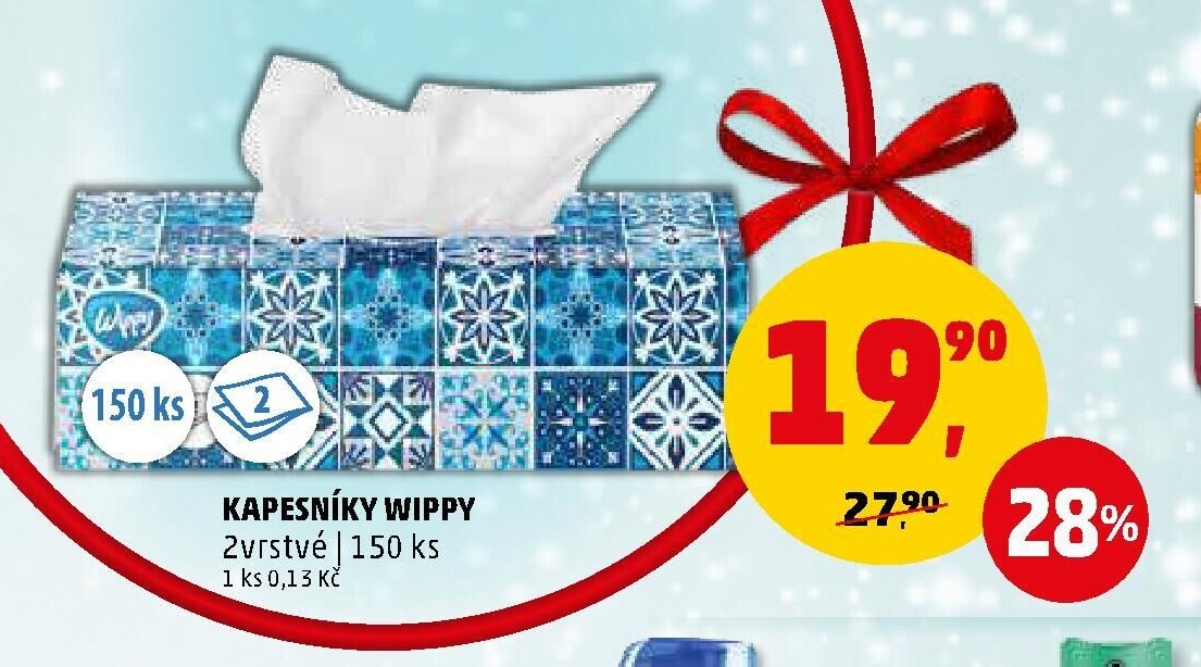 KAPESNÍKY WIPPY 150 ks