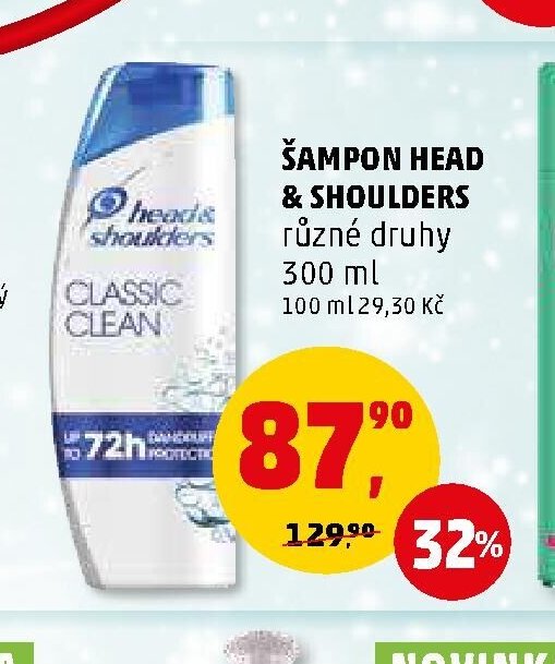 ŠAMPON HEAD & SHOULDERS