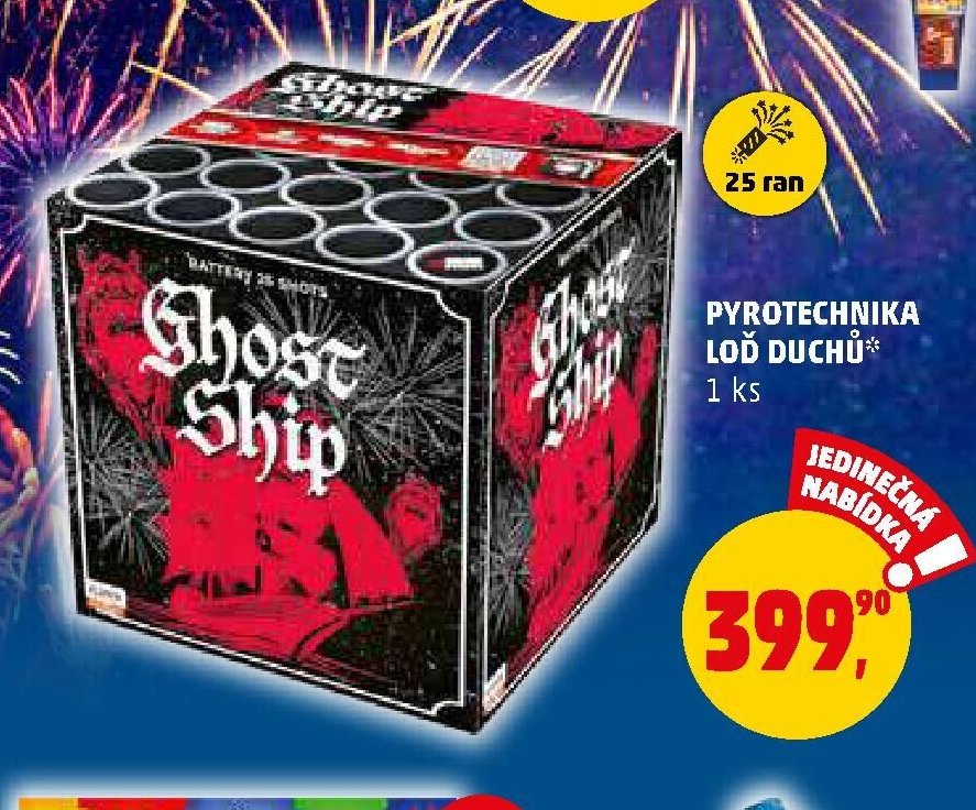 PYROTECHNIKA LOĎ DUCHŮ