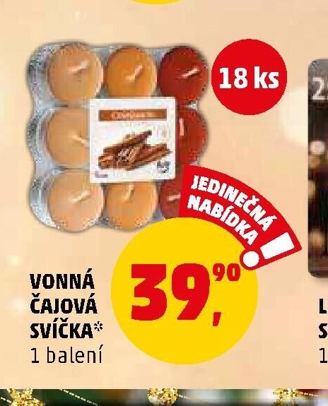 VONNÁ ČAJOVÁ SVÍČKA