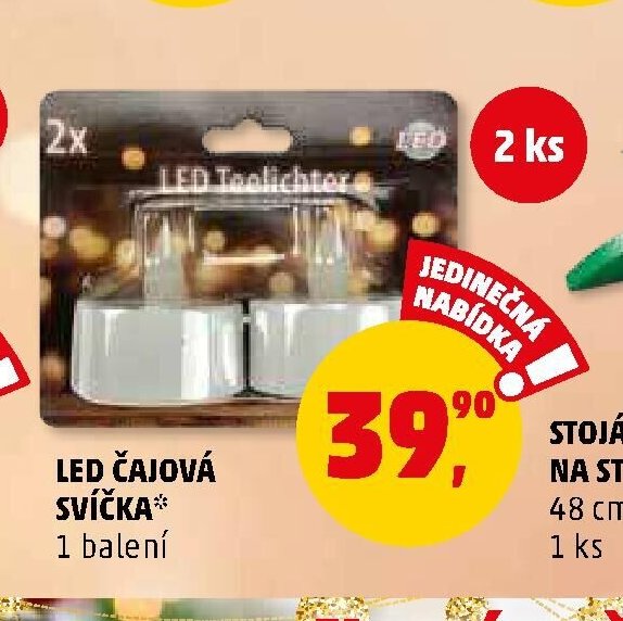 LED ČAJOVÁ SVÍČKA
