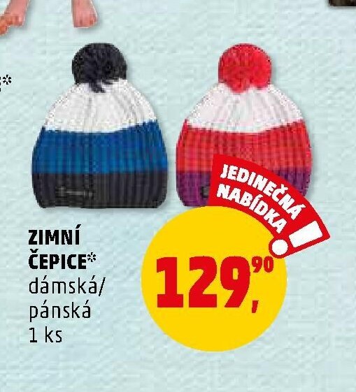ZIMNÍ ČEPICE
