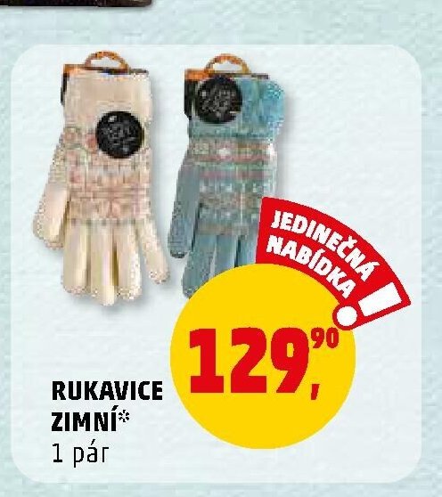 RUKAVICE ZIMNÍ
