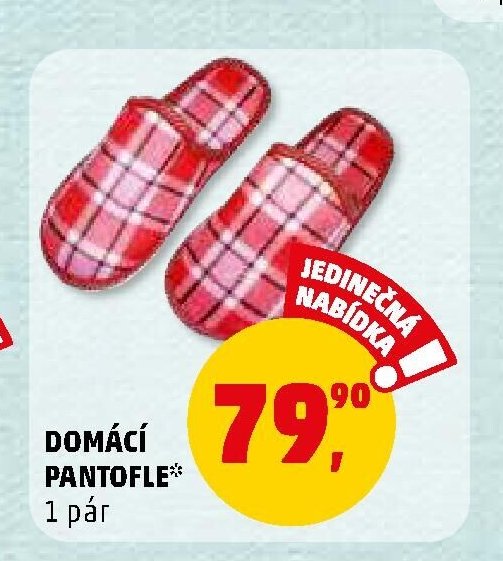 DOMÁCÍ PANTOFLE