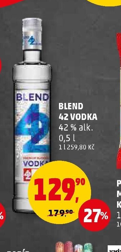 BLEND 42 VODKA 42 % alk. 0,5 l