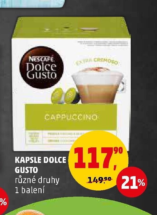 KAPSLE DOLCE GUSTO různé druhy 1 balení