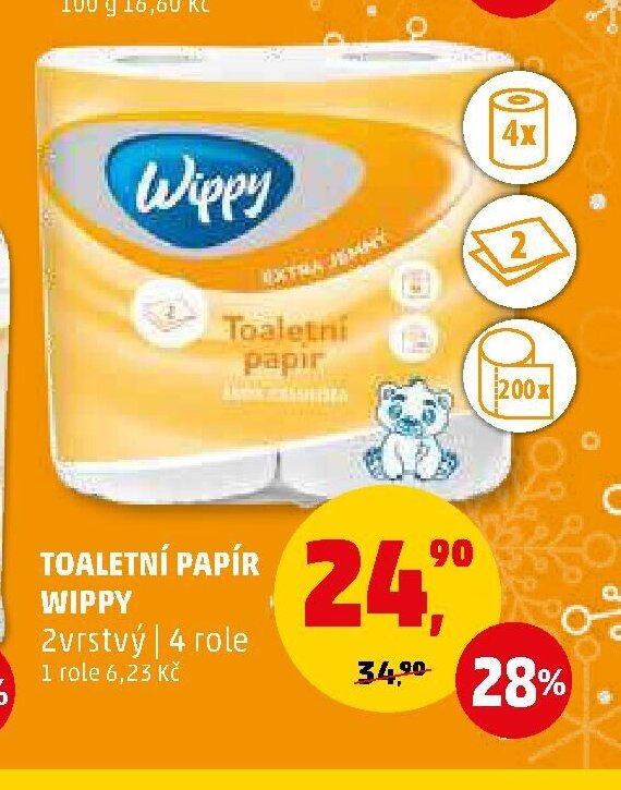 Toaletní papír Wippy