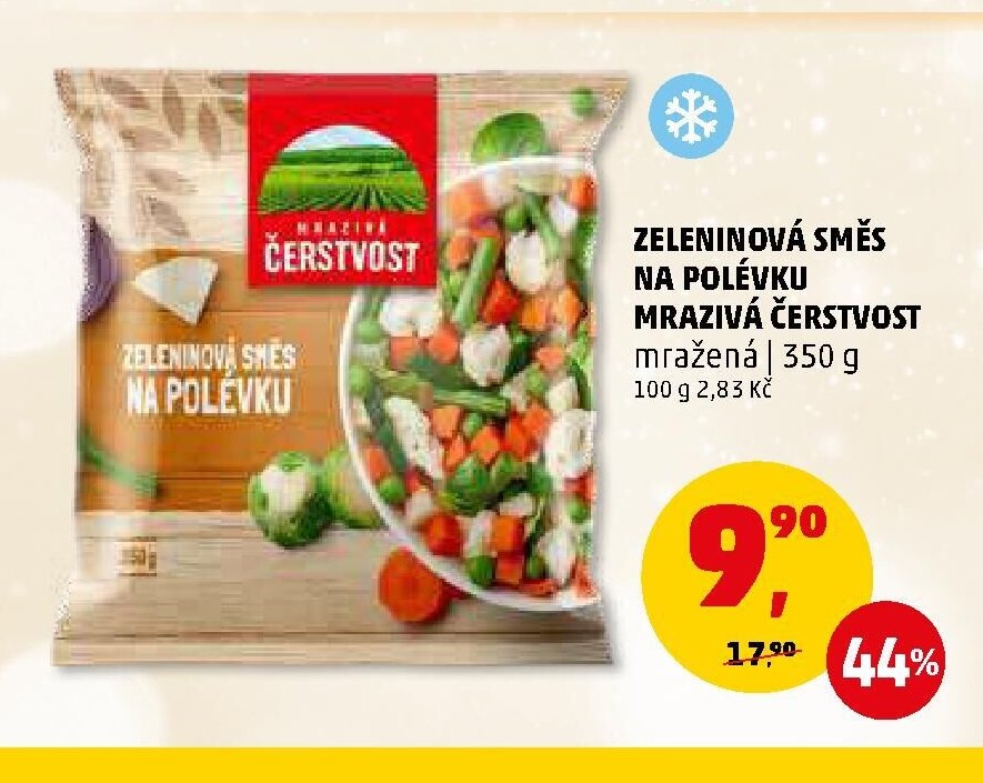 Zeleninová směs na polévku Mrazivá Čerstvost