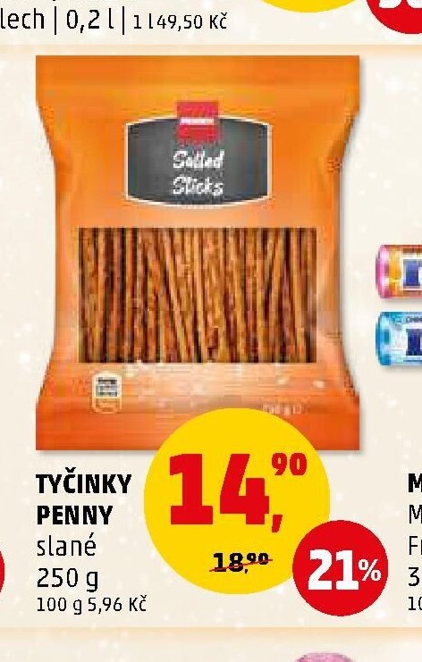 TYČINKY PENNY slané