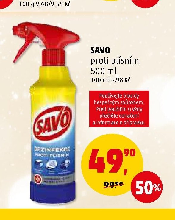 SAVO proti plísním