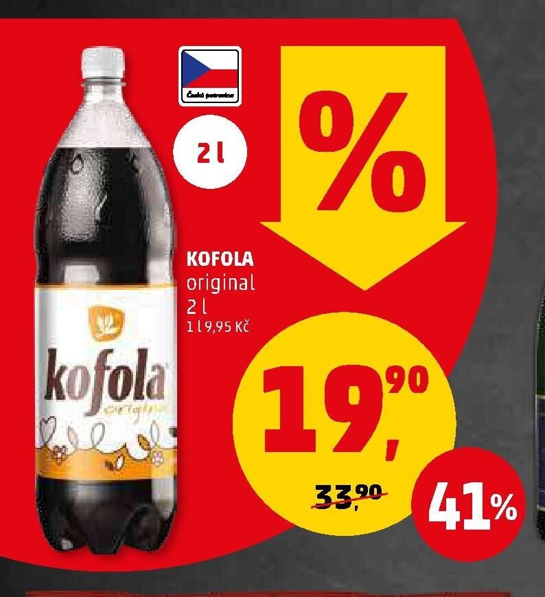 Kofola original 2l