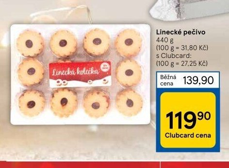 Linecké pečivo 440 g