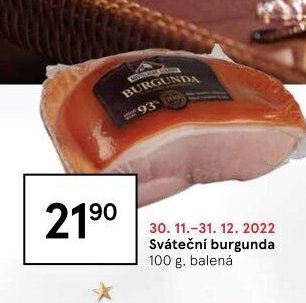 Sváteční burgunda