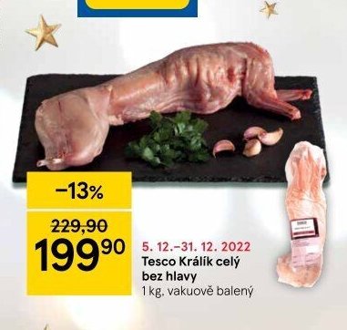 Tesco Králík celý