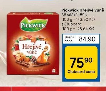 Pickwick Hřejivé vůně